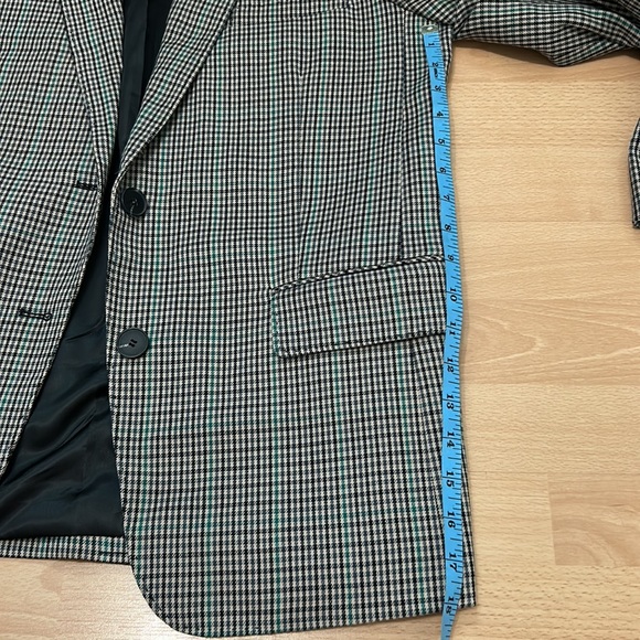 STUDIO TOMBOY HOUNDSTOOTH BLAZER - Picture 5 of 10